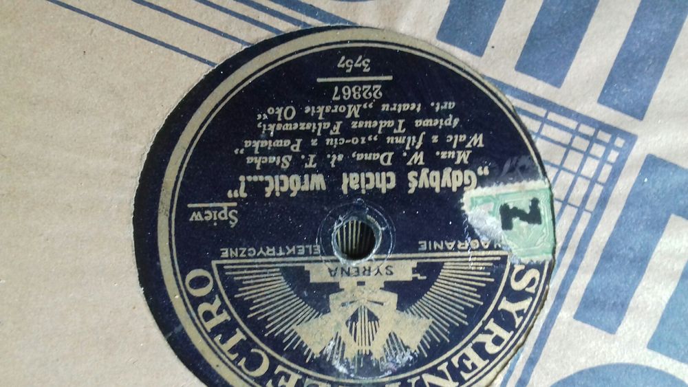 Szelakowe płyty.Polecam