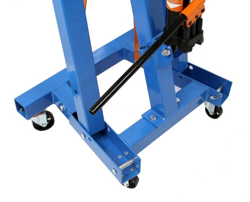 Колесо с поворотным кронштейном с площадкой для крана 2т 88мм