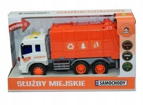 Służby Miejskie Kontener Z Napędem 1:16/30cm