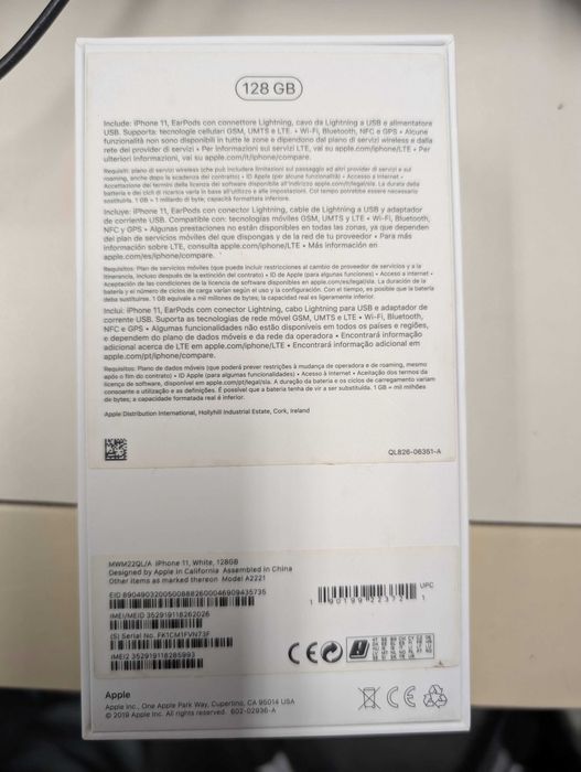 iPhone 11 128 GB White A2221 with Network Reception Issue64298042779267123