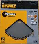 Tarcza piła do drewna 250mm 60 zębów DeWalt DT4352 nieużywana