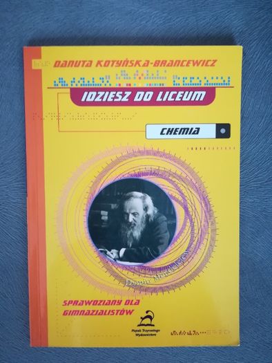 Książka idziesz do liceum sprawdziany dla gimnazjalistów-chemia