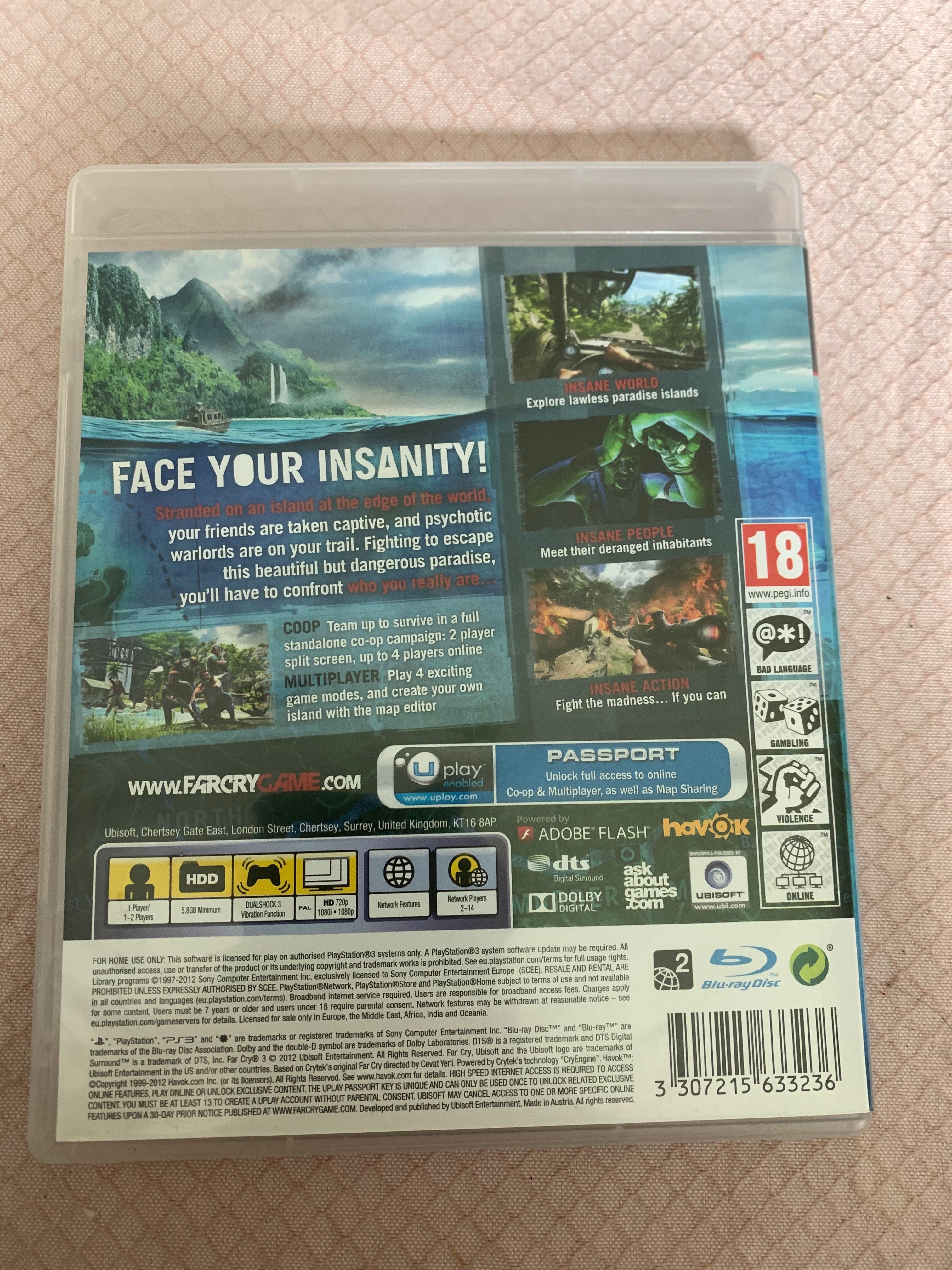 Gra FARCRY 3 Eng PS3