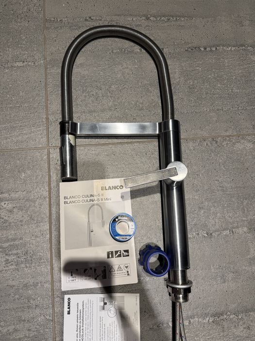 Kran blanco bateria kuchenna culina-s satin stojaca