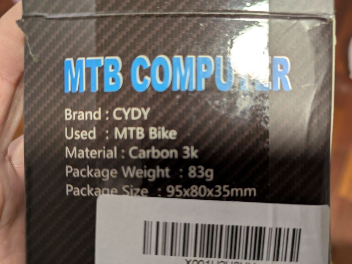 Suporte gps garmin carbono