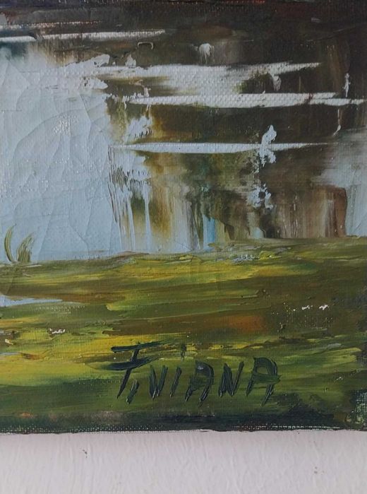 Óleo sobre Tela de F. Viana (50x 39,7)