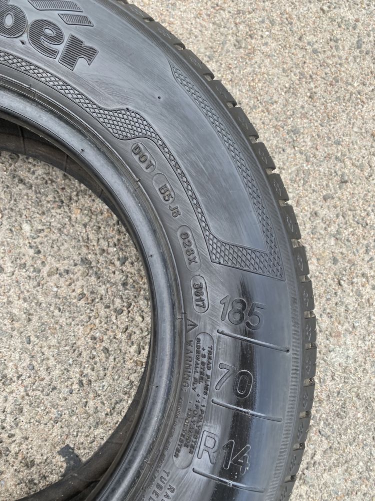 Продам пару летних шин Kleber 185/70 R14