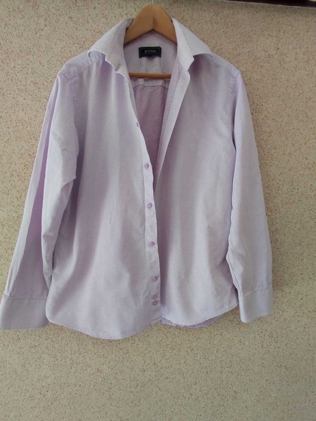 koszula męska Bytom kołnierzyk kent slim fit casual elegancka modna