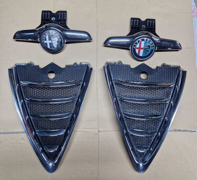 Alfa Romeo GT arill atrapa scudetto zderzaka maski OE