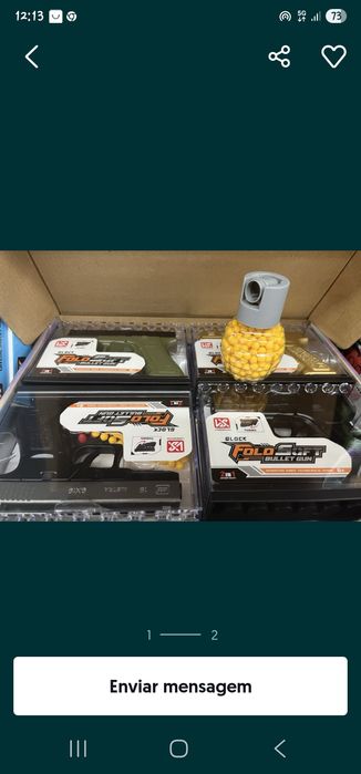 Pistola de metal airsoft