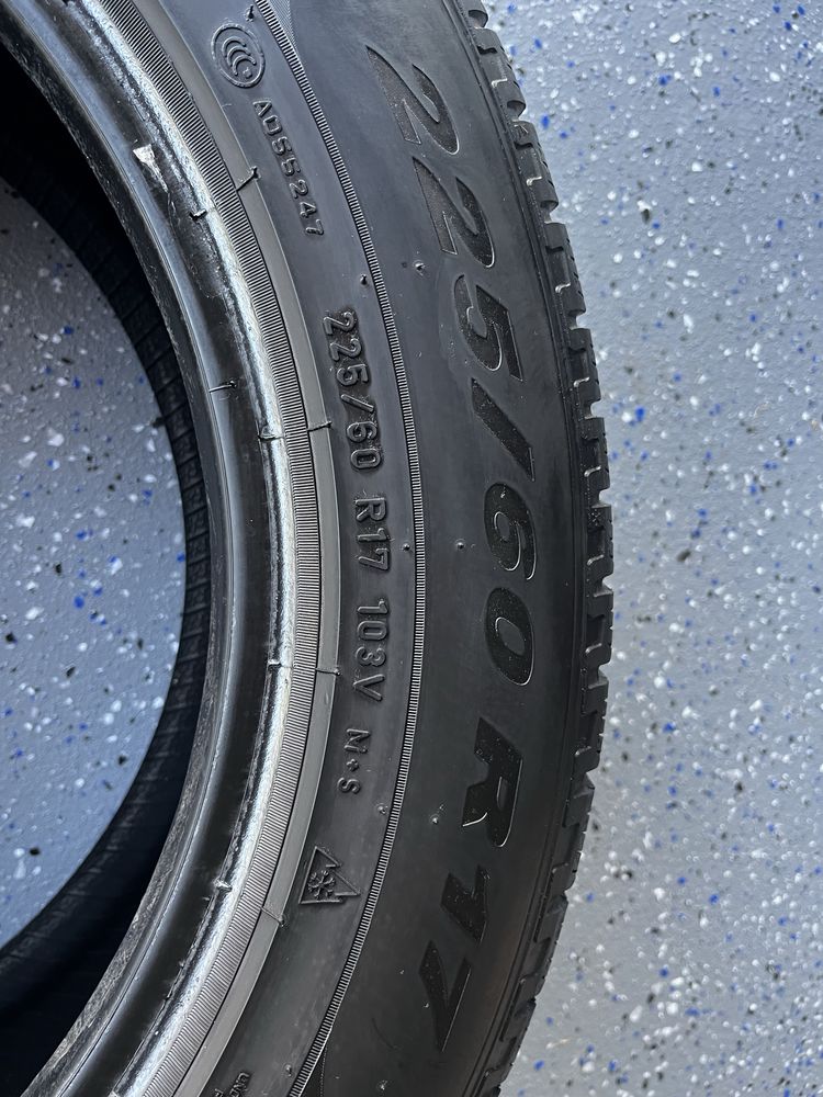 Opony zimowki Pirelli 225/60 R17