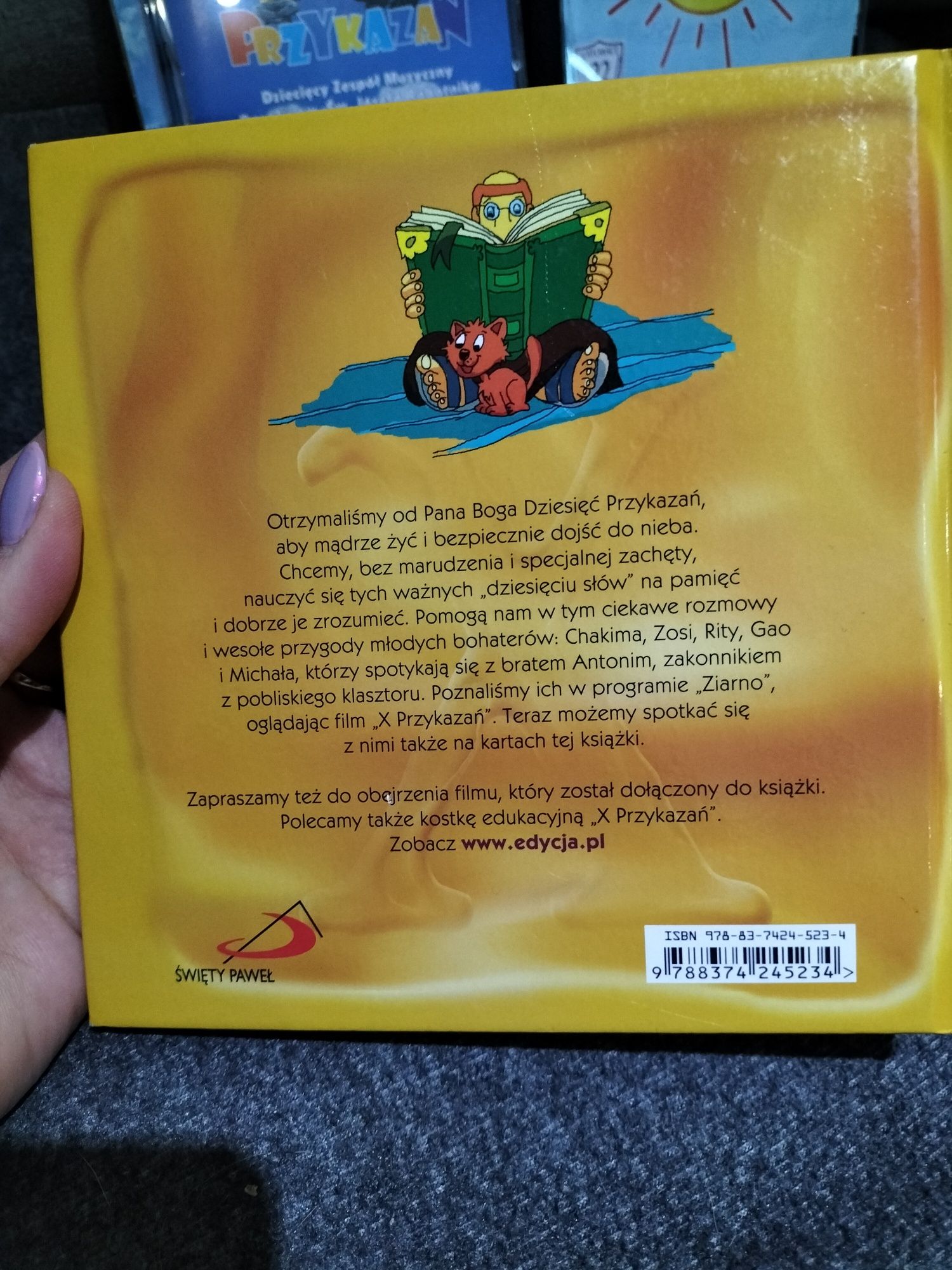 X 10 przykazań - książka i film na DVD dla dzieci, Józefowe kwiatki CD
