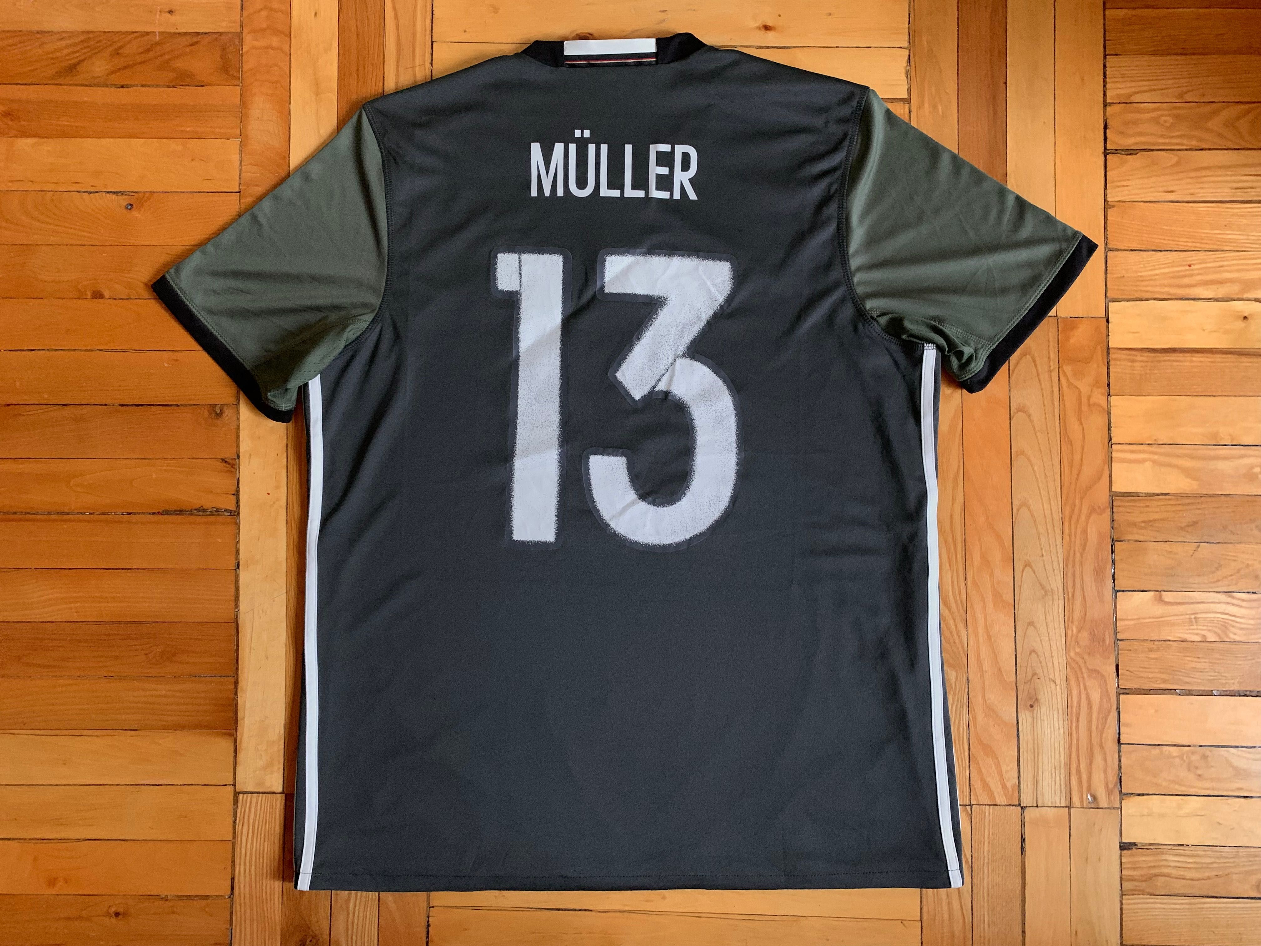 Бомбезная мужская футбольная футболка Adidas Германия Thomas Müller 13