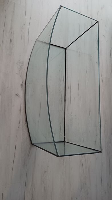 Akwarium panoramiczne z pokrywa 80cm 100L