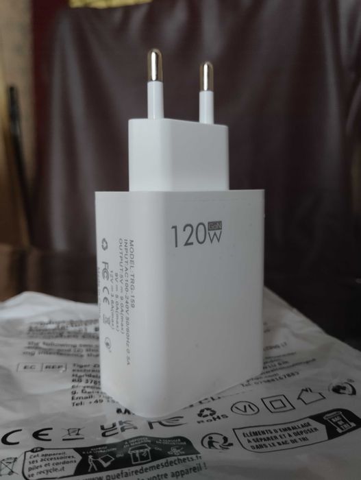 Швидка зарядка ультра на 120W, 4А