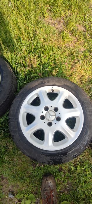 Felgi 16 mercedes z ładnymi oponami 4 szt