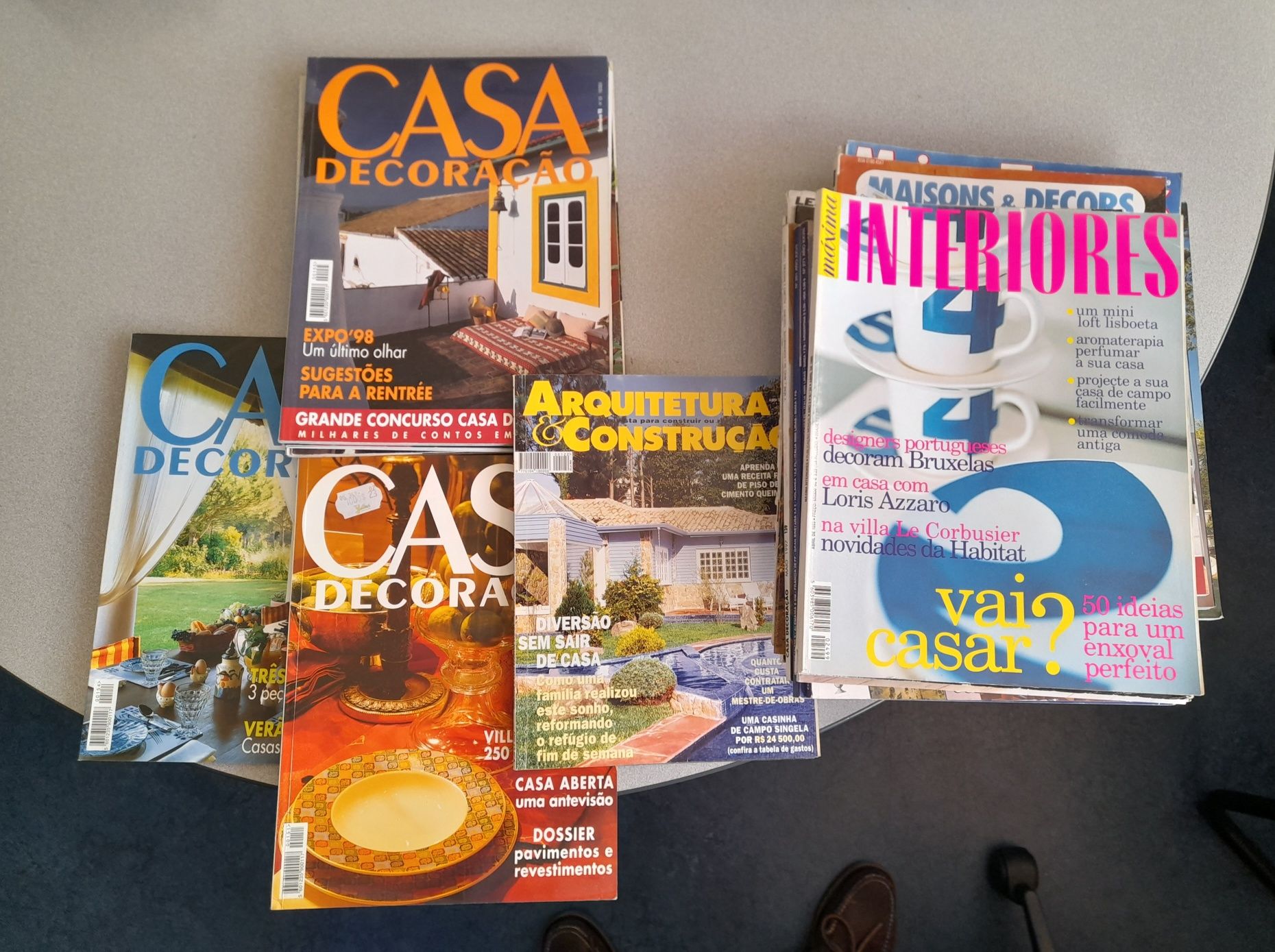 50 revistas Arquitectura e Decoração