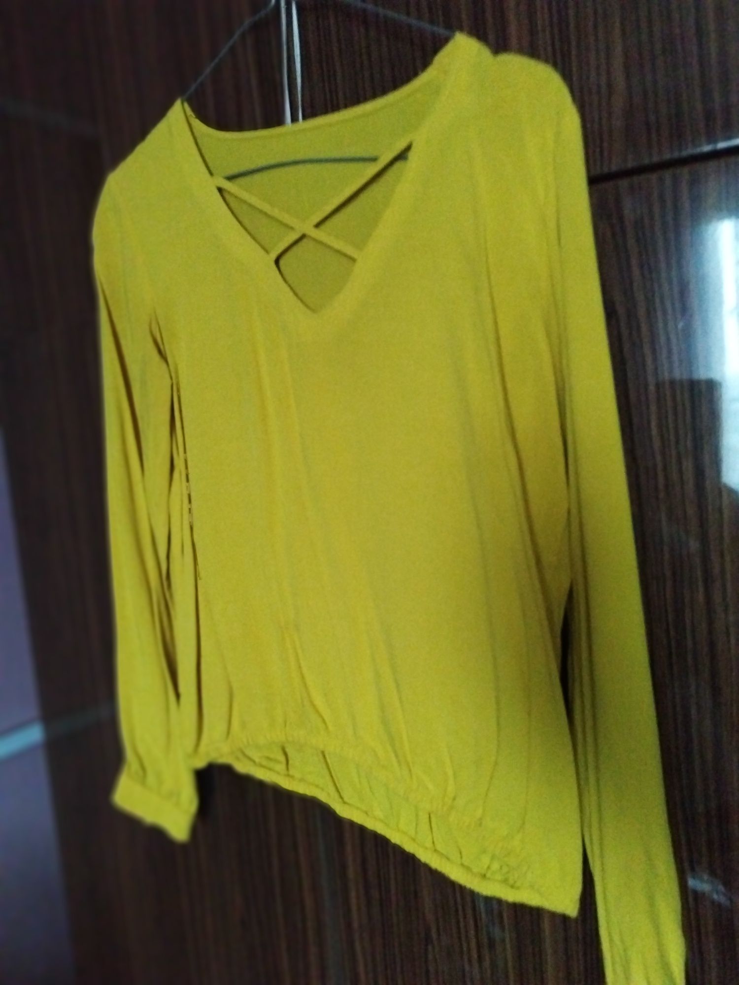 Koszula żółta z paskami