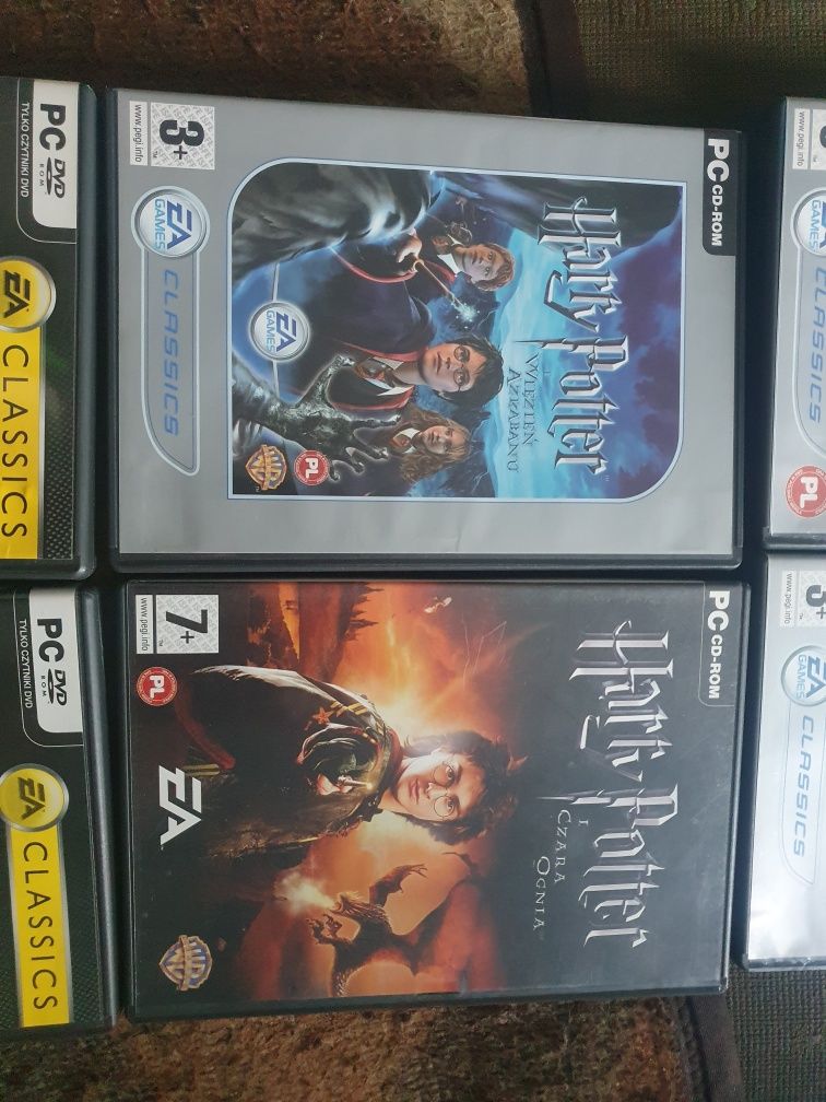 Gry pc harry potter kamień,  zakon, czara, wiezien, insygnia, komnata