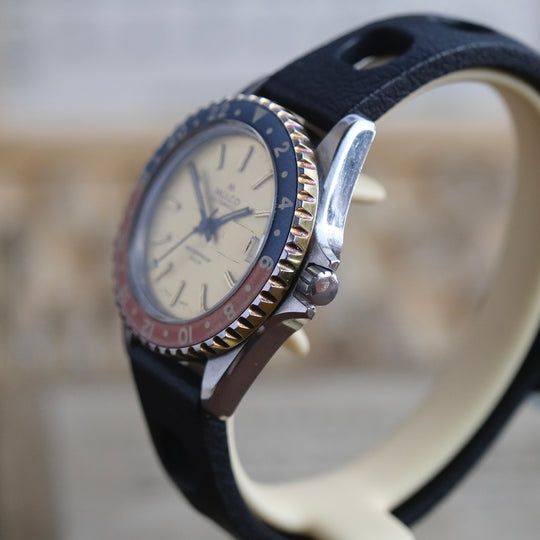 Relógio Muito Raro Mulco vintage Pepsi 37mm