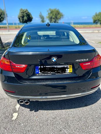BMW 420d, preto, Gran Coupé, de maio de 2016
