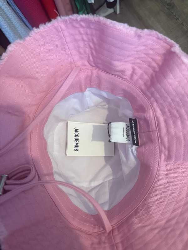kapelusz Jacquemus Light Pink Nowy