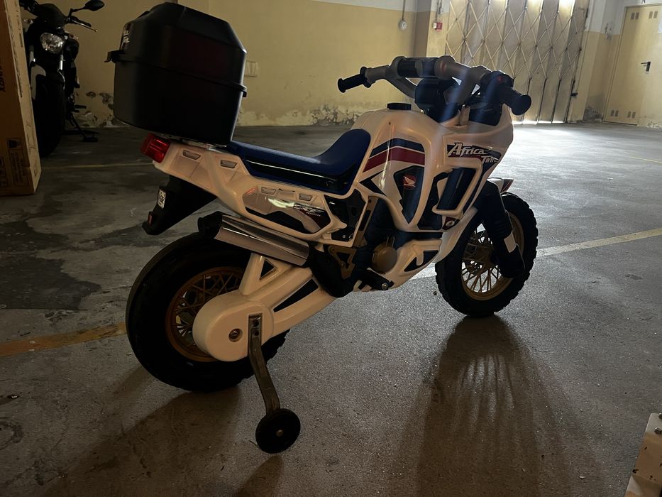Moto eletrica crianca Honda Africa Twin