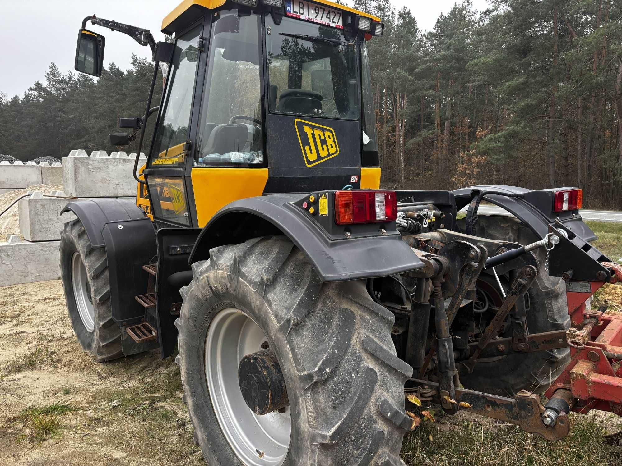 JCB Fastrac 2135 możliwość zamiany