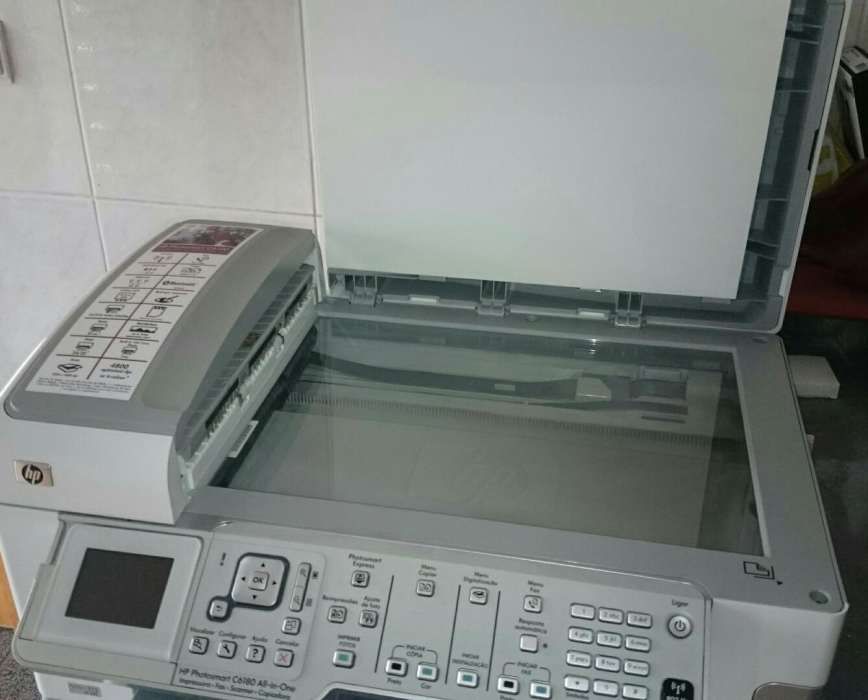 Impressora HP ,jato de tinta, tudo em um com fax scanner e copiadora