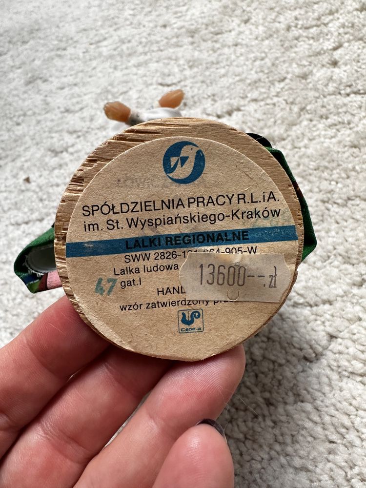 Łowiczanka PRL ,  handmade