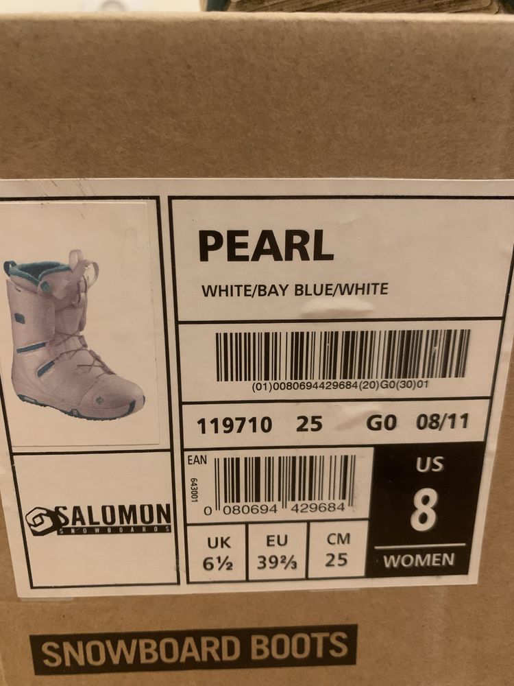 Buty snowboardowe damskie Salomon Pearl