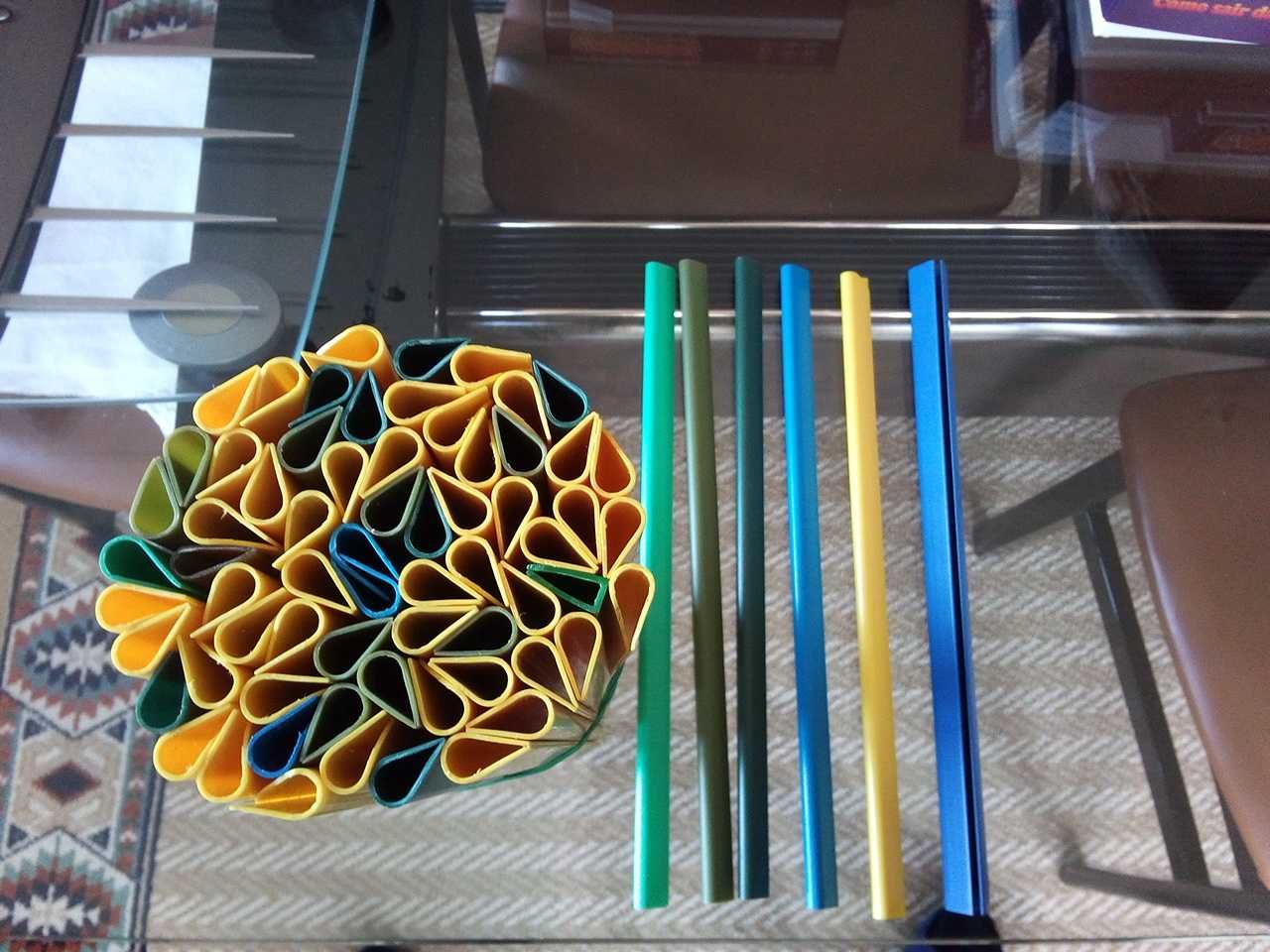 Baguetes para encadernação A4, NOVOS!