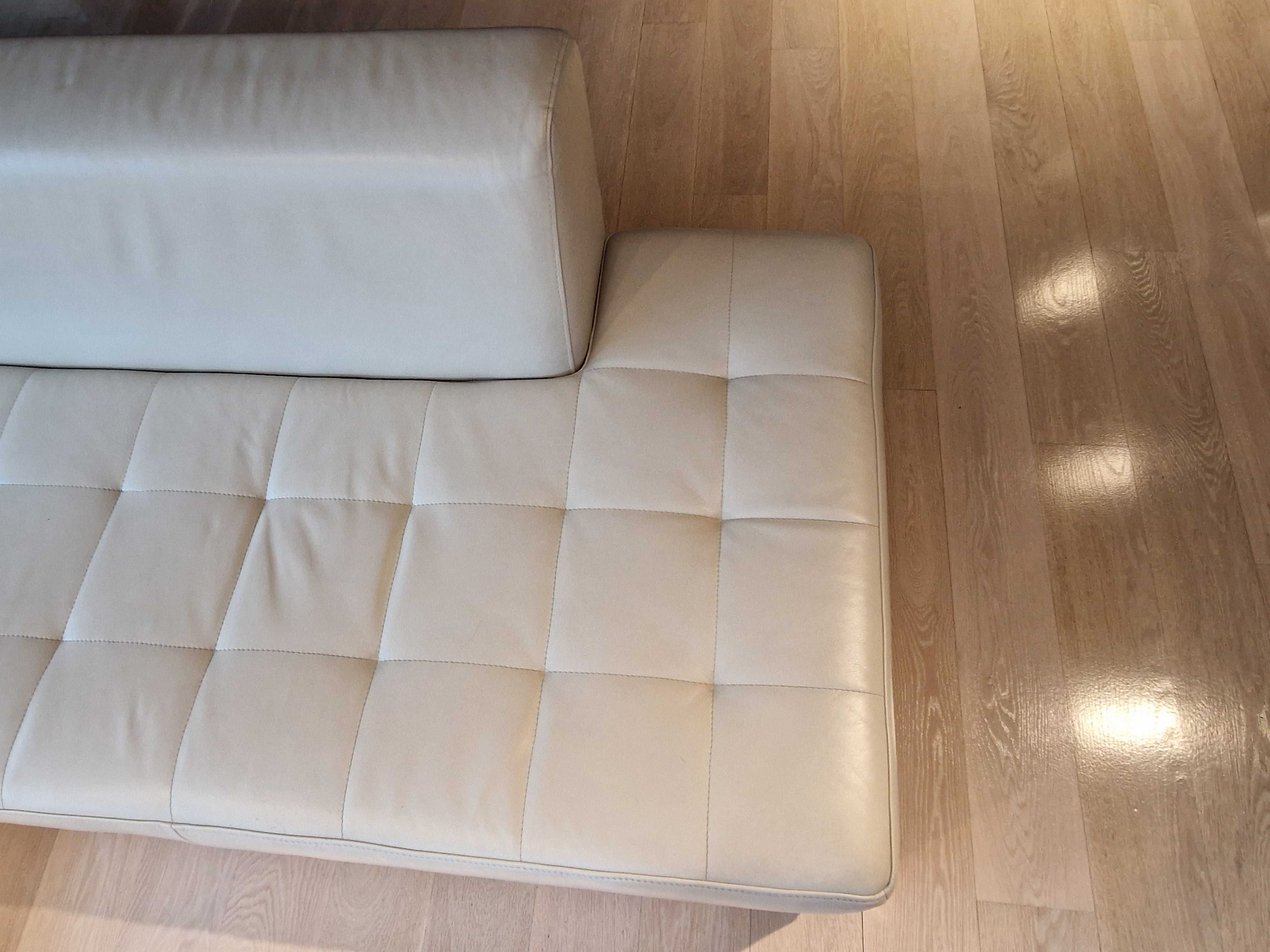 Sofa skóra nowoczesny design używana