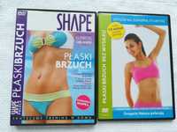 płyta dvd shape sport fitness, ćwiczenia płaski brzuch   na lato