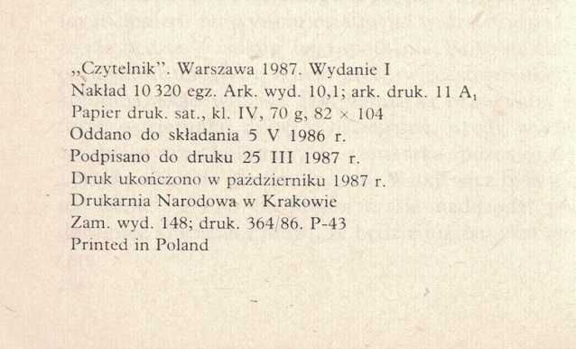 Jest Pan wolny Bronisław Troński