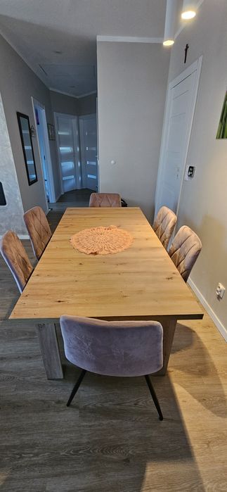 6x krzeseł do jadalni domu salonu, stan bdb, zadbane.