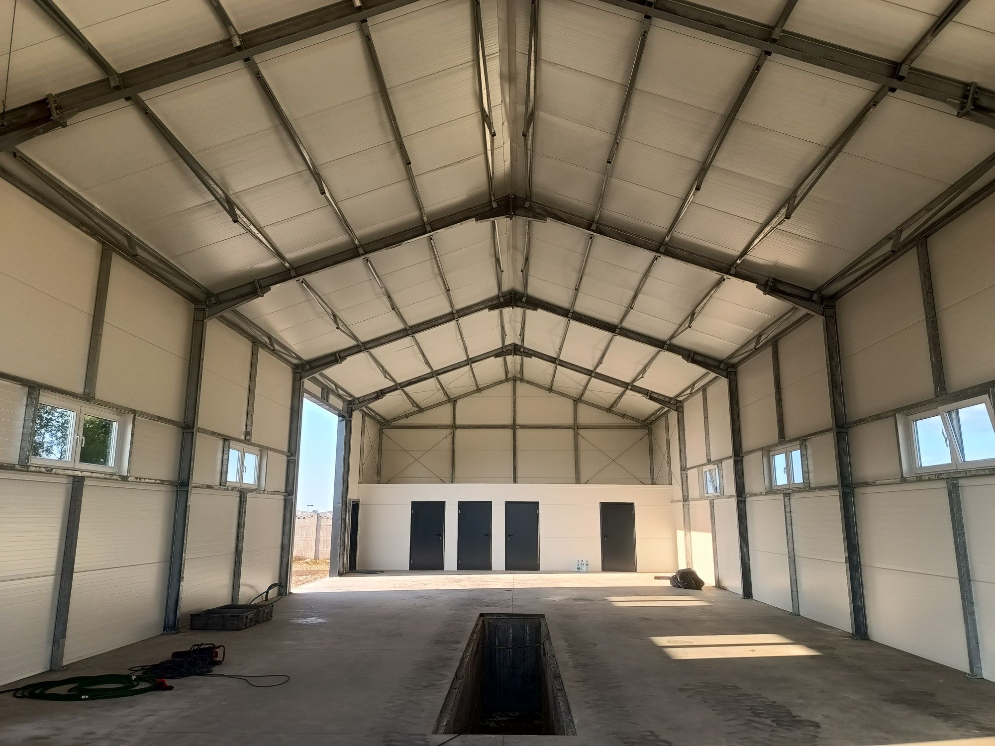 Hala ocieplana 10x25x5 Stal-Project