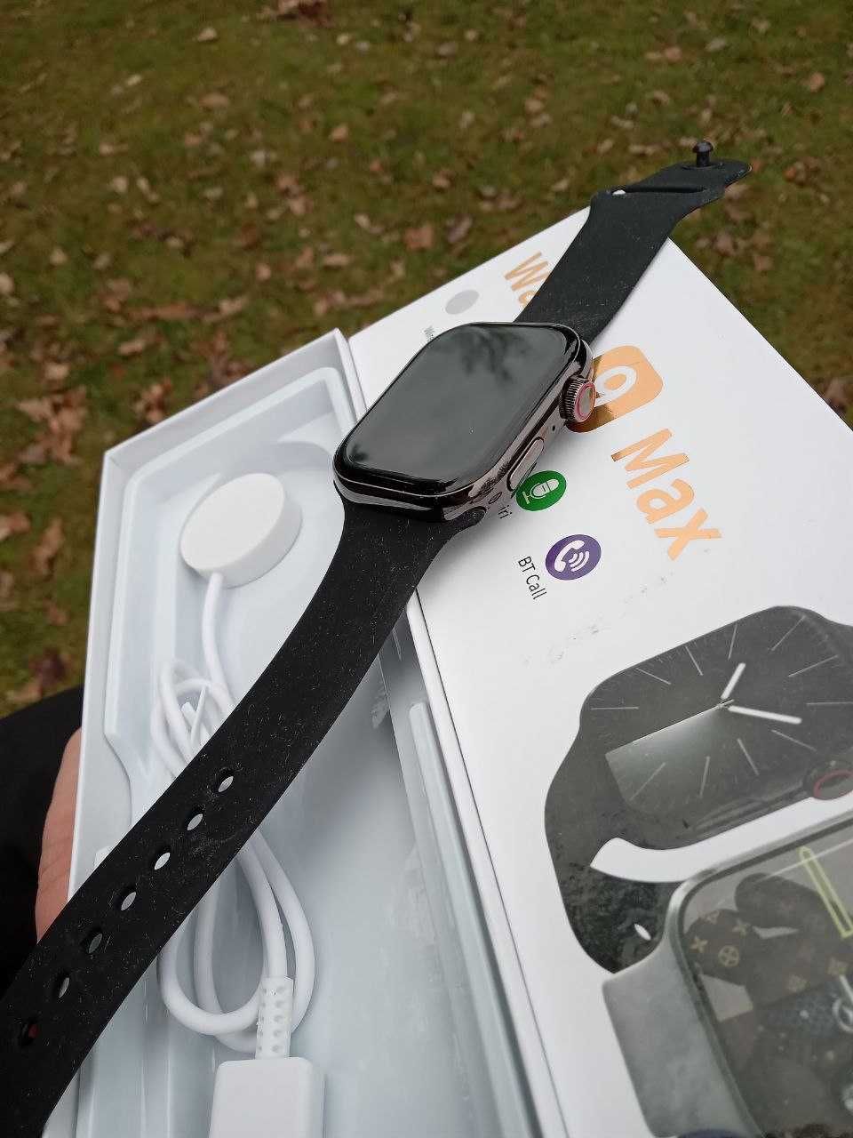 Стильные Smart Watch s9 max 44 mm Black