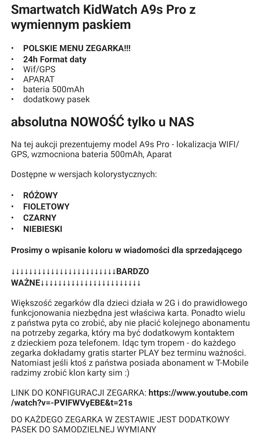 Smartwatch dla dzieci