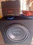 Pack Amplificador de Graves + Subwoofer + Cabos GXT-3730B SET PIONEER