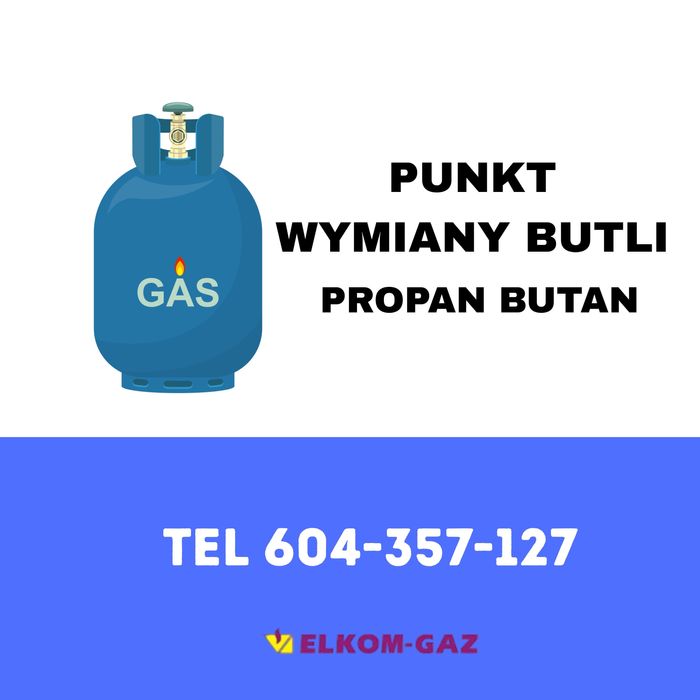Butla Gaz Wymiana Propan Butan
