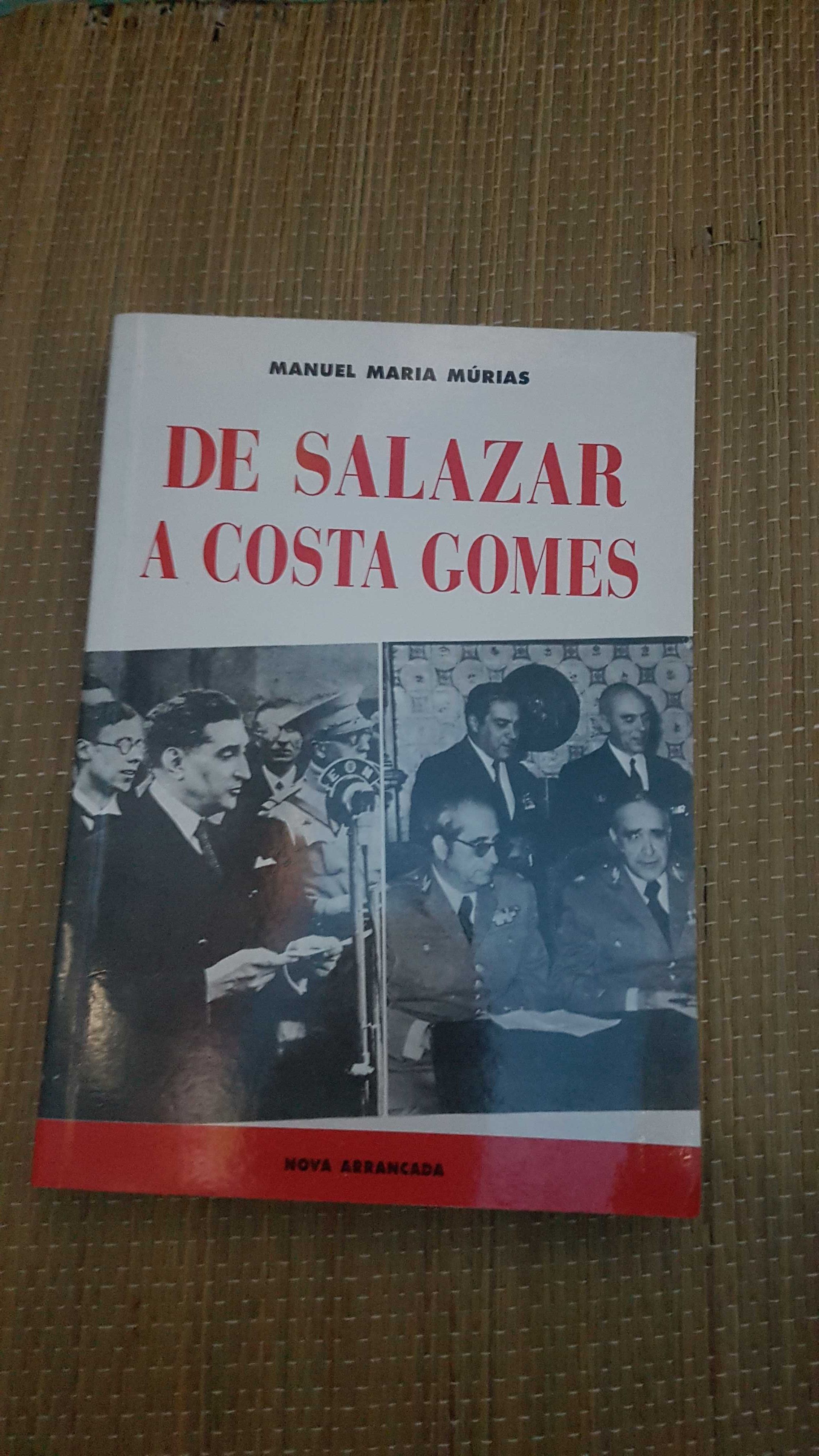 6 livros - Estado Novo, Salazar, Marcello Caetano, 25 abril