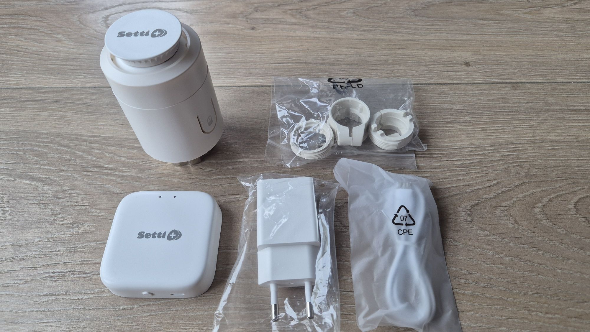 Nowa głowica termostatyczna + bramka Zigbee Setti+ TRV350