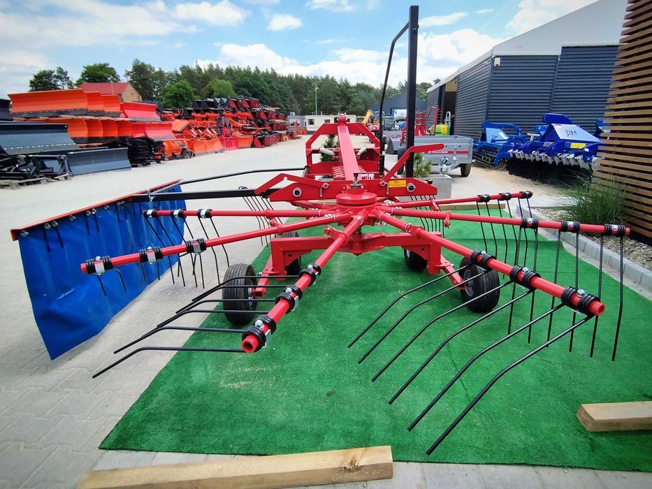 NOWA zgrabiarka karuzelowa METAL-TECHNIK 3.5/4.2 m