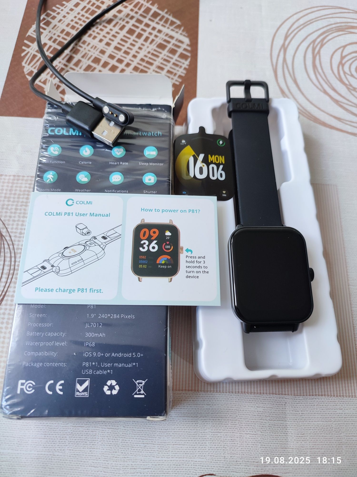 Смарт-часы с Bluetooth