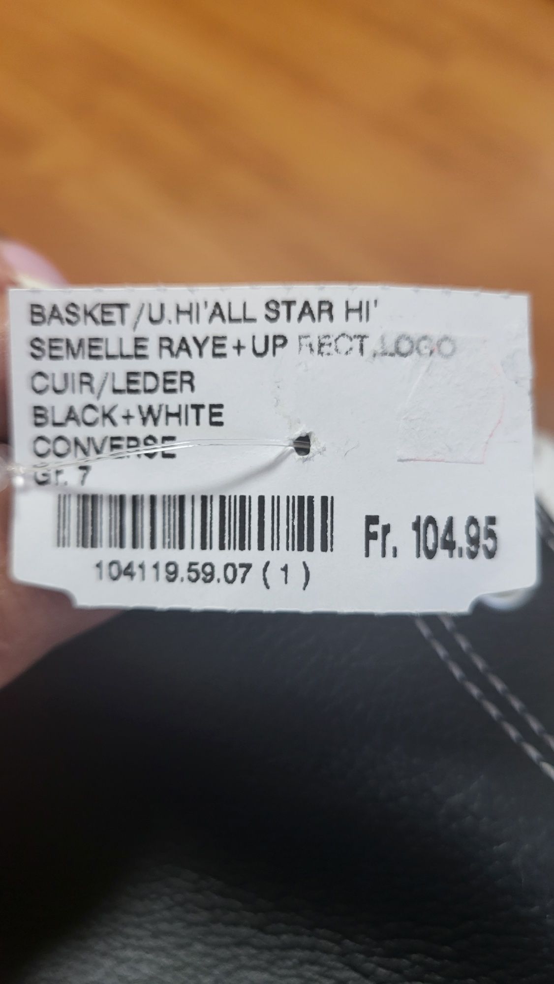 Кеди Converse шкіряні унісекс р.40