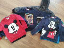 Zestaw paka 104 Mickey scooby długi rękaw bluzy bluzki