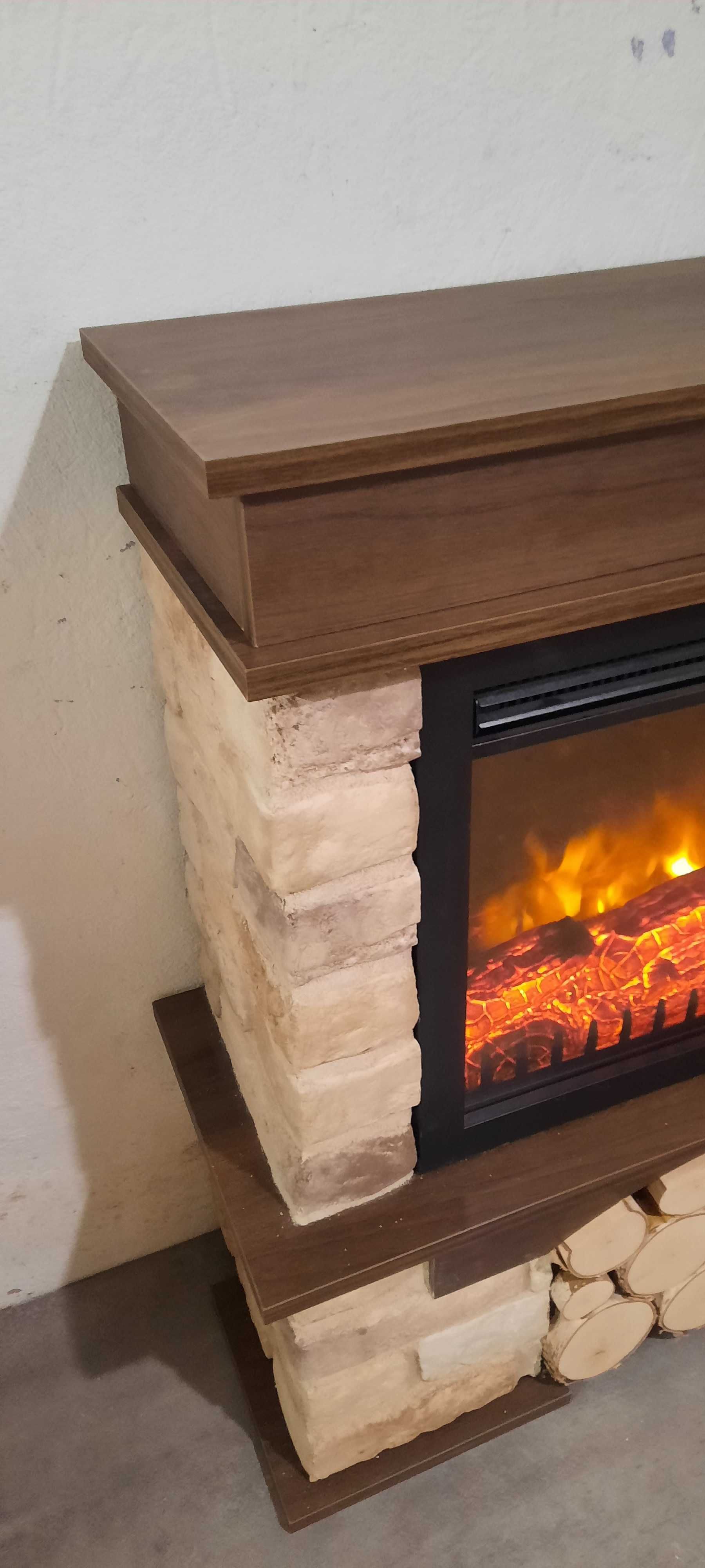 KOMINEK Elektryczny cegiełki  DIMPLEX  Retro  Brick Sahara