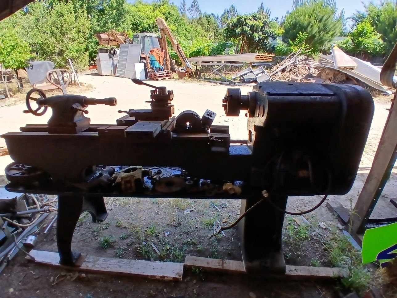 Torno mecânico marca Selva