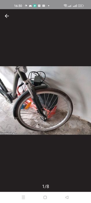 Bicicleta elétrica btwin motor Bosh como nova!